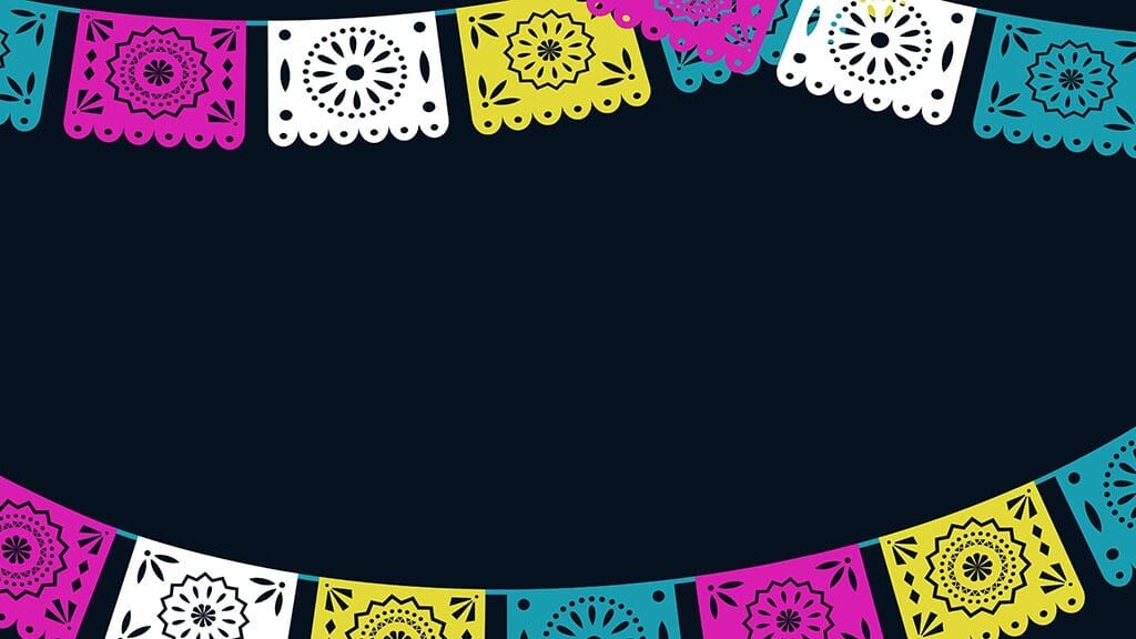 hispanic heritage border clipart