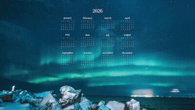 2026 desktop wallpapers – 60 FREE options Sun. & Mon. + no cal