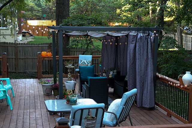 DIY // CABANA + DECK UPDATE – Oh So Lovely Blog