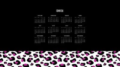 FREE 2021 wallpaper calendars – 50+ cute design options to choose from!