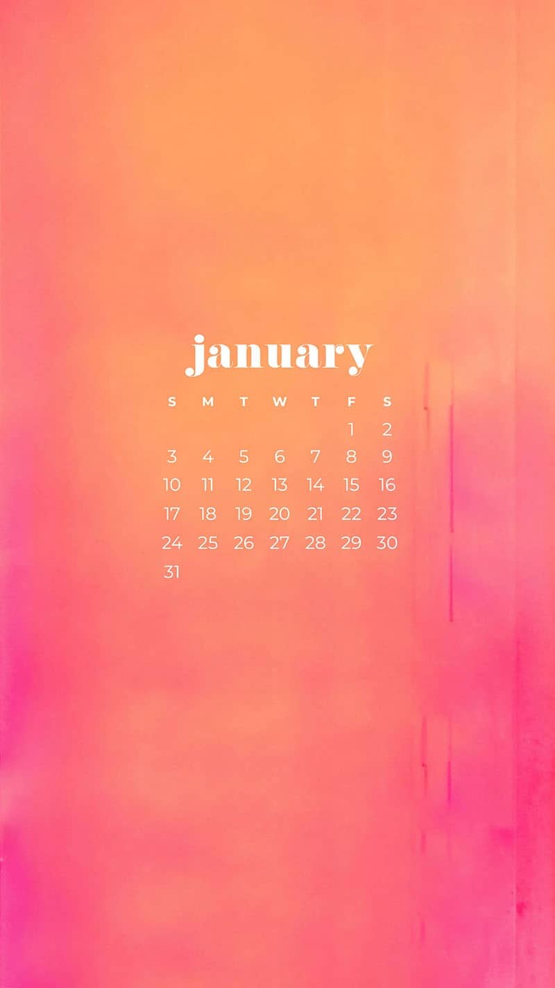 January 2021 Calendar Wallpapers – 30 Free Designs To Choose From!