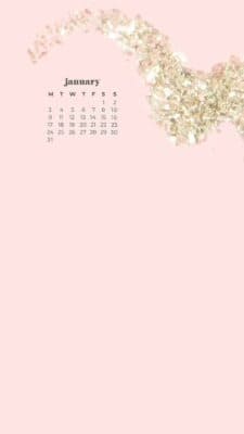 January 2022 wallpapers – 45 FREE calendars for your desktop & phone!